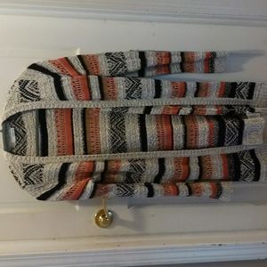 Maurice's long, knit cardigan